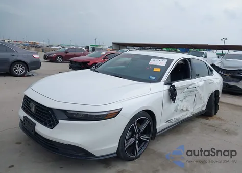 2023 Honda Accord Hybrid Sport from USA, damaged, VIN 1HGCY2F56PA065994